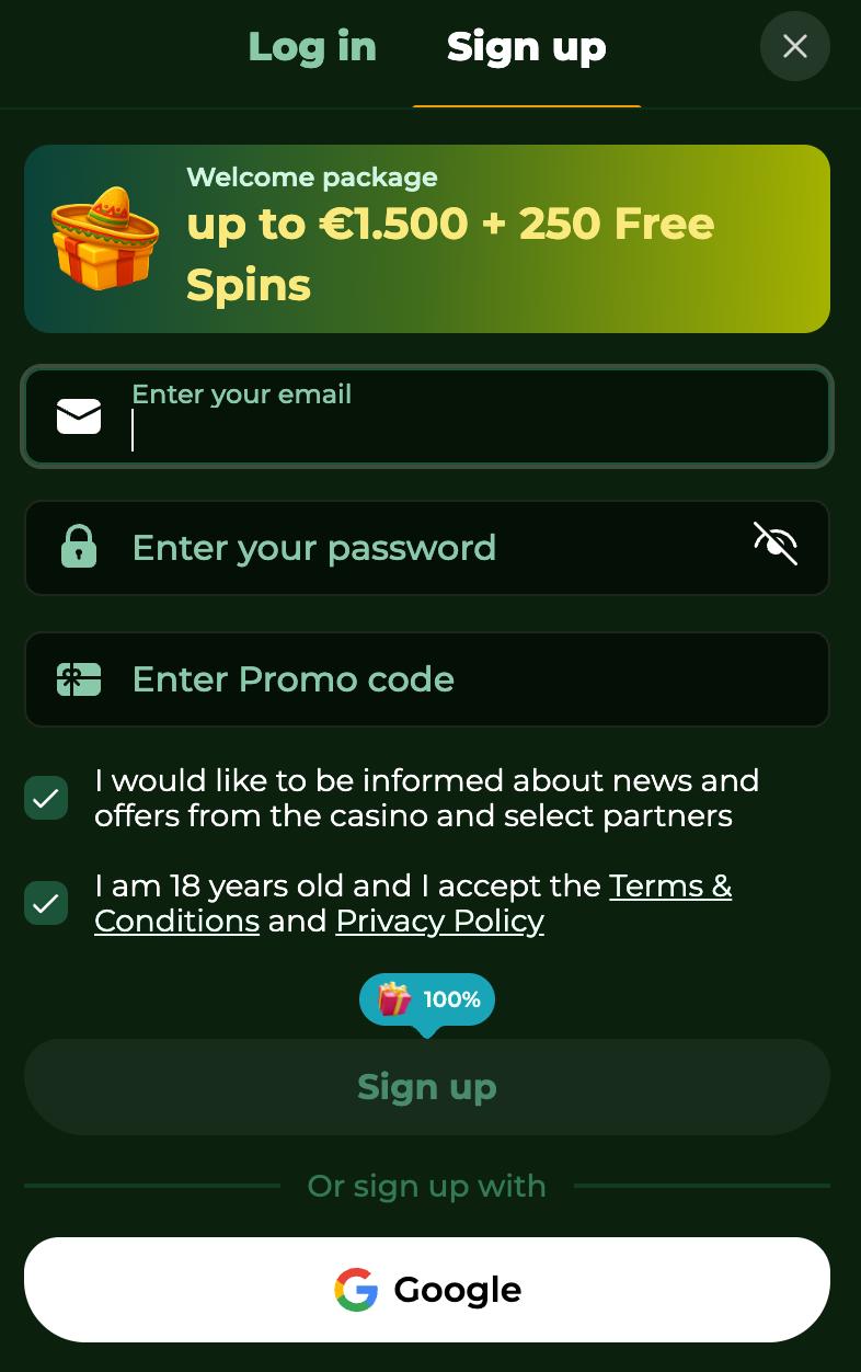Mobile Funktionen von Casinacho Casino